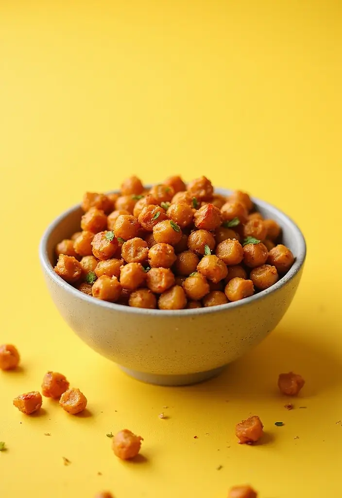 30 Heart-Healthy Mediterranean Recipes Doctors Recommend - 18. Lemon Garlic Roasted Chickpeas