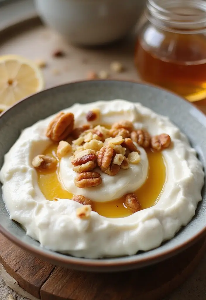 30 Heart-Healthy Mediterranean Recipes Doctors Recommend - 22. Greek Yogurt with Honey and Nuts