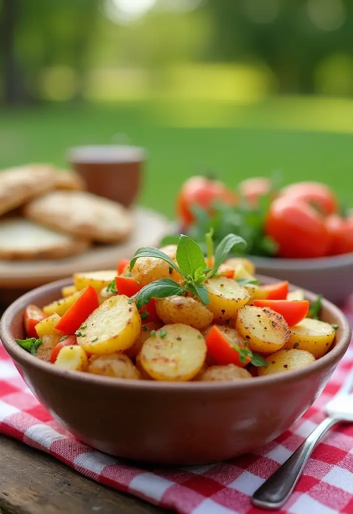 30 Heart-Healthy Mediterranean Recipes Doctors Recommend - 26. Mediterranean Potato Salad