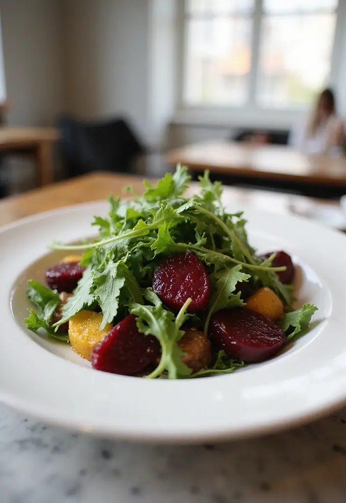 30 Heart-Healthy Mediterranean Recipes Doctors Recommend - 27. Roasted Beet and Arugula Salad