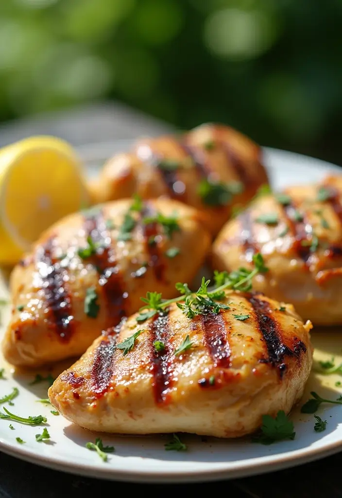 30 Heart-Healthy Mediterranean Recipes Doctors Recommend - 29. Herb and Lemon Grilled Chicken