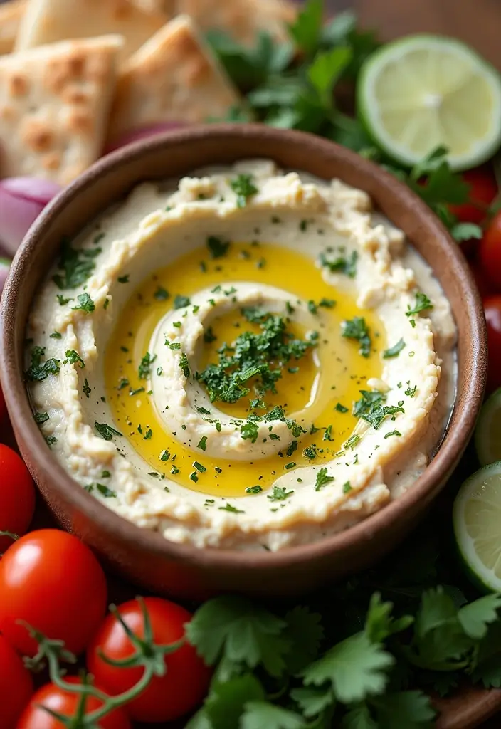 30 Heart-Healthy Mediterranean Recipes Doctors Recommend - 7. Eggplant Baba Ganoush