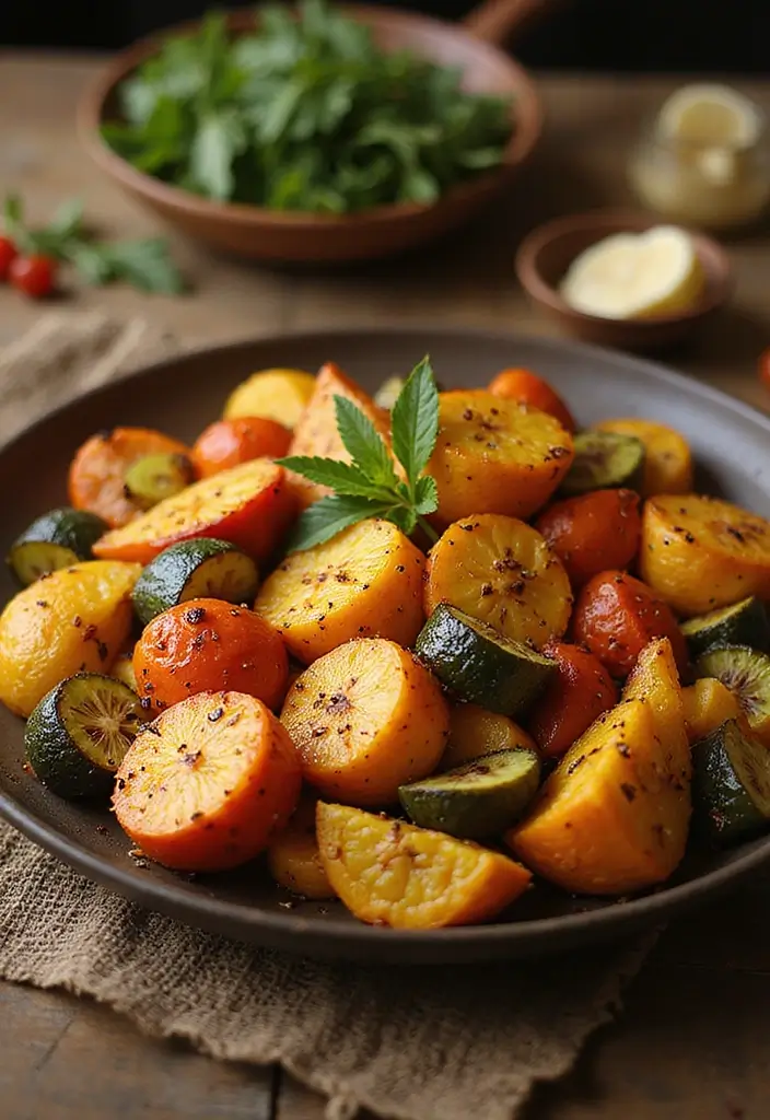 30 Heart-Healthy Mediterranean Recipes Doctors Recommend - 9. Roasted Vegetable Medley