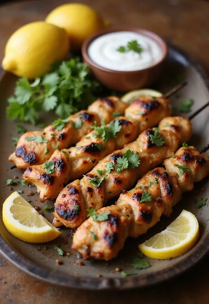 30 Low-Carb Mediterranean Recipes for Healthy Weight Loss 27 30 Low-Carb Mediterranean Recipes for Healthy Weight Loss - 5. Chicken Souvlaki Skewers