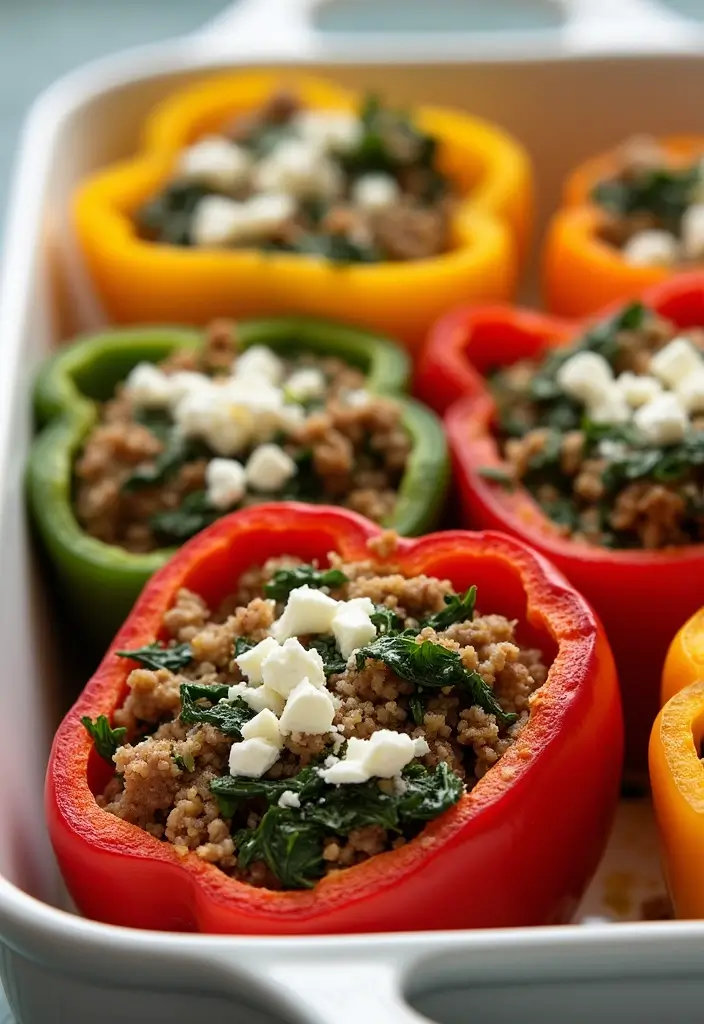 30 Low-Carb Mediterranean Recipes for Healthy Weight Loss 34 30 Low-Carb Mediterranean Recipes for Healthy Weight Loss - 6. Mediterranean Stuffed Peppers