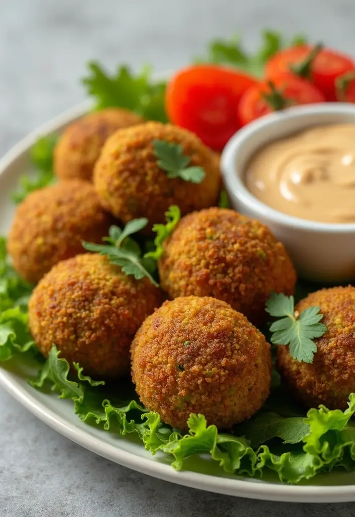 30 Mediterranean Christmas Recipes for a Festive Table 56 30 Mediterranean Christmas Recipes for a Festive Table - 10. Baked Falafel
