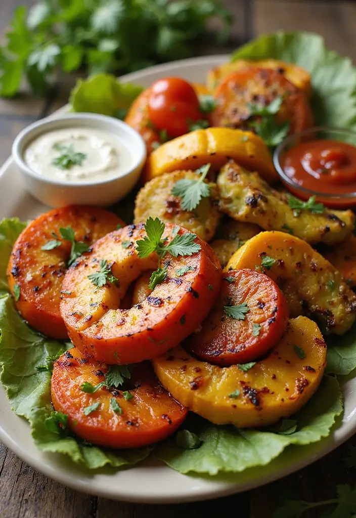 30 Mediterranean Christmas Recipes for a Festive Table 70 30 Mediterranean Christmas Recipes for a Festive Table - 12. Grilled Vegetable Platter