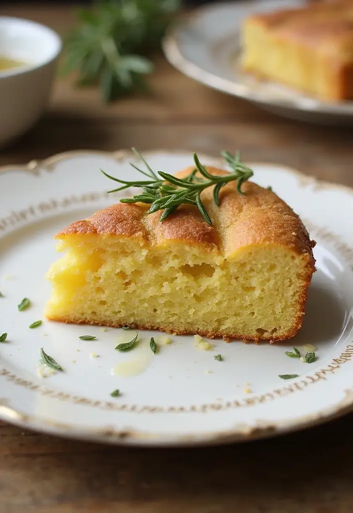 30 Mediterranean Christmas Recipes for a Festive Table 114 30 Mediterranean Christmas Recipes for a Festive Table - 20. Olive Oil and Rosemary Cake