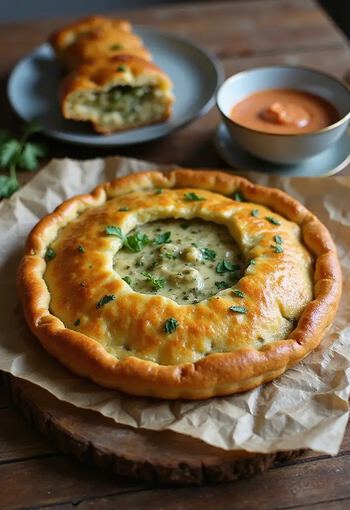 30 Mediterranean Christmas Recipes for a Festive Table 13 30 Mediterranean Christmas Recipes for a Festive Table - 3. Vegan Spanakopita
