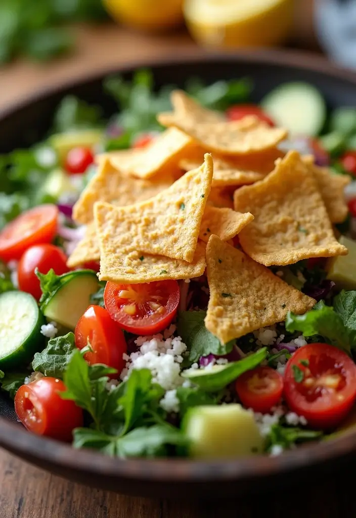 30 Mediterranean Christmas Recipes for a Festive Table 39 30 Mediterranean Christmas Recipes for a Festive Table - 7. Fattoush Salad