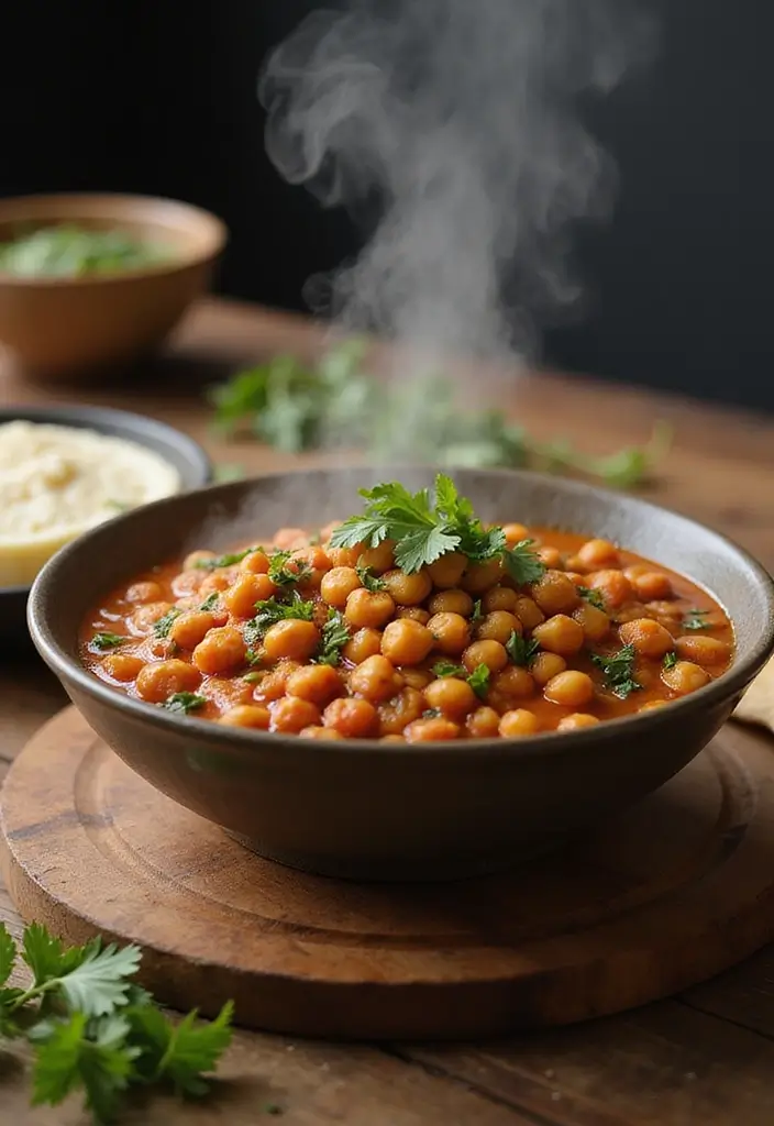 30 Mediterranean Christmas Recipes for a Festive Table 44 30 Mediterranean Christmas Recipes for a Festive Table - 8. Moroccan Chickpea Stew