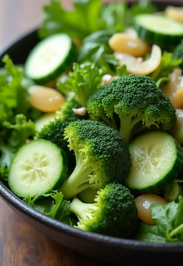 30 Mediterranean Cucumber Salad Recipes for Fresh Summer Days - 22. Cucumber and Broccoli Salad