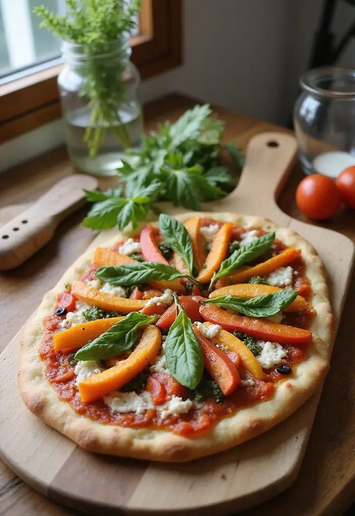 30 Mediterranean Diet Lunch Recipes to Keep You Energized 102 30 Mediterranean Diet Lunch Recipes to Keep You Energized - 16. Mediterranean Veggie Pizza