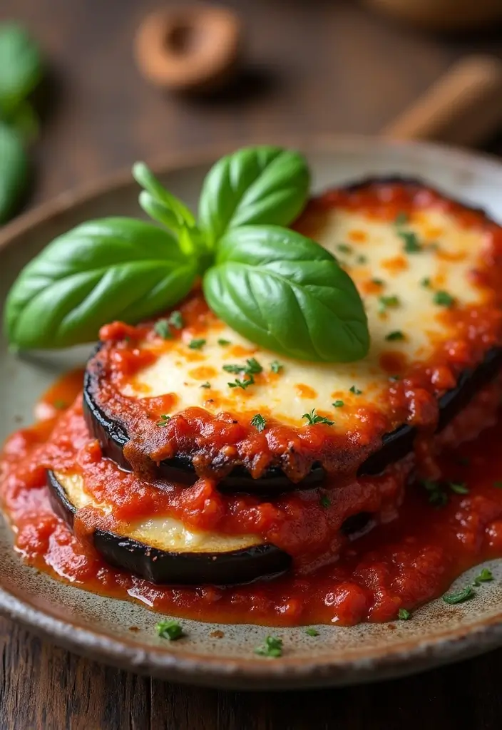 30 Mediterranean Diet Lunch Recipes to Keep You Energized 114 30 Mediterranean Diet Lunch Recipes to Keep You Energized - 18. Eggplant Parmesan