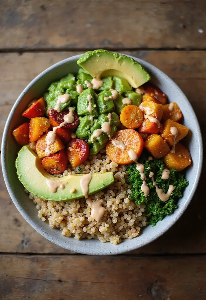 30 Mediterranean Diet Lunch Recipes to Keep You Energized 6 30 Mediterranean Diet Lunch Recipes to Keep You Energized - 2. Mediterranean Quinoa Bowl