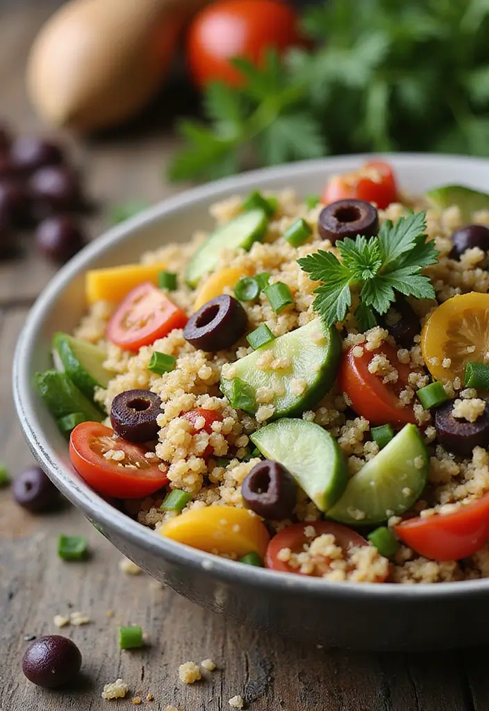 30 Mediterranean Diet Recipes for Beginners Made Simple 1 30 Mediterranean Diet Recipes for Beginners Made Simple - 1. Greek Quinoa Salad