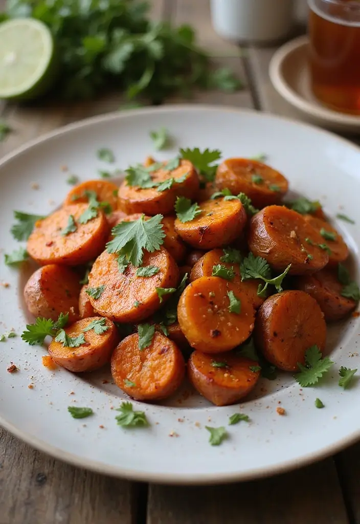 30 Mediterranean Diet Recipes for Beginners Made Simple 58 30 Mediterranean Diet Recipes for Beginners Made Simple - 10. Harissa Roasted Sweet Potatoes