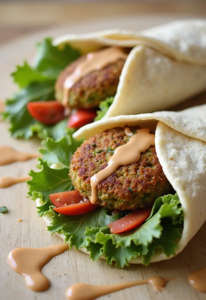 30 Mediterranean Diet Recipes for Beginners Made Simple 65 30 Mediterranean Diet Recipes for Beginners Made Simple - 11. Falafel Wraps