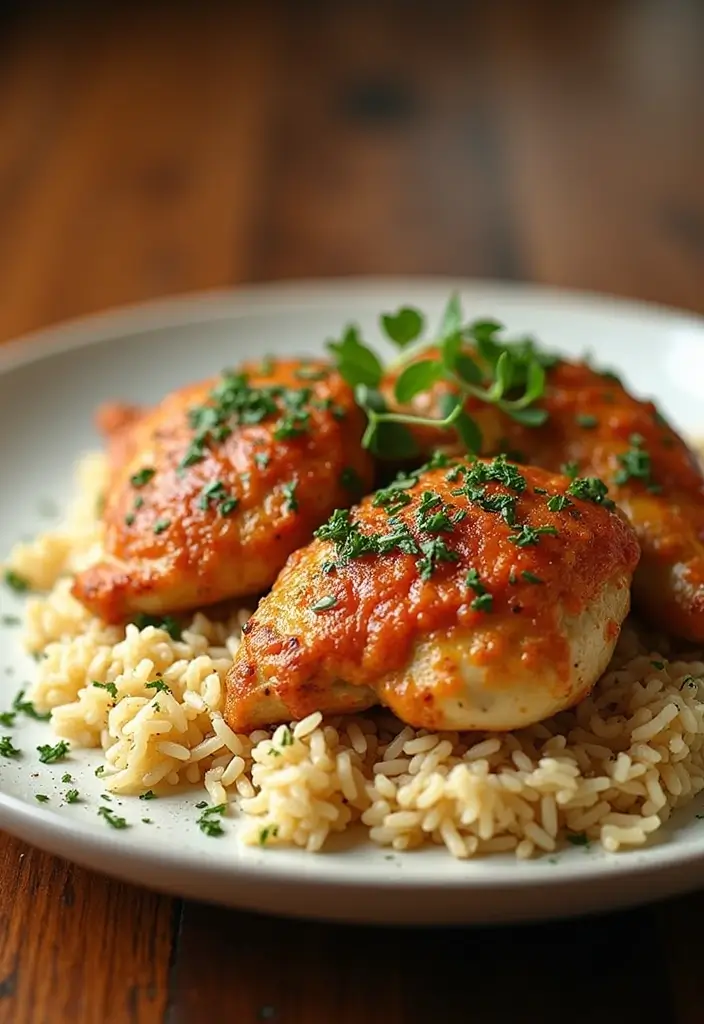 30 Mediterranean Diet Recipes for Beginners Made Simple 159 30 Mediterranean Diet Recipes for Beginners Made Simple - 25. Mediterranean Chicken and Rice