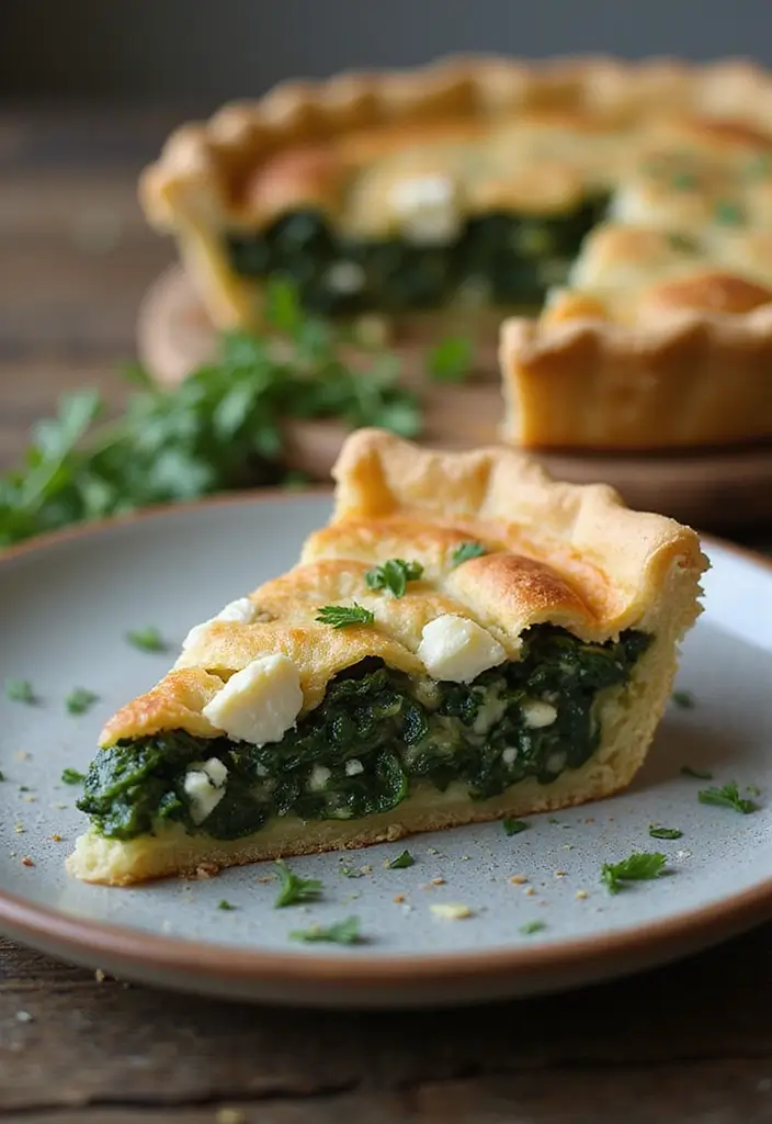 30 Mediterranean Diet Recipes for Beginners Made Simple 180 30 Mediterranean Diet Recipes for Beginners Made Simple - 28. Spinach and Feta Pie