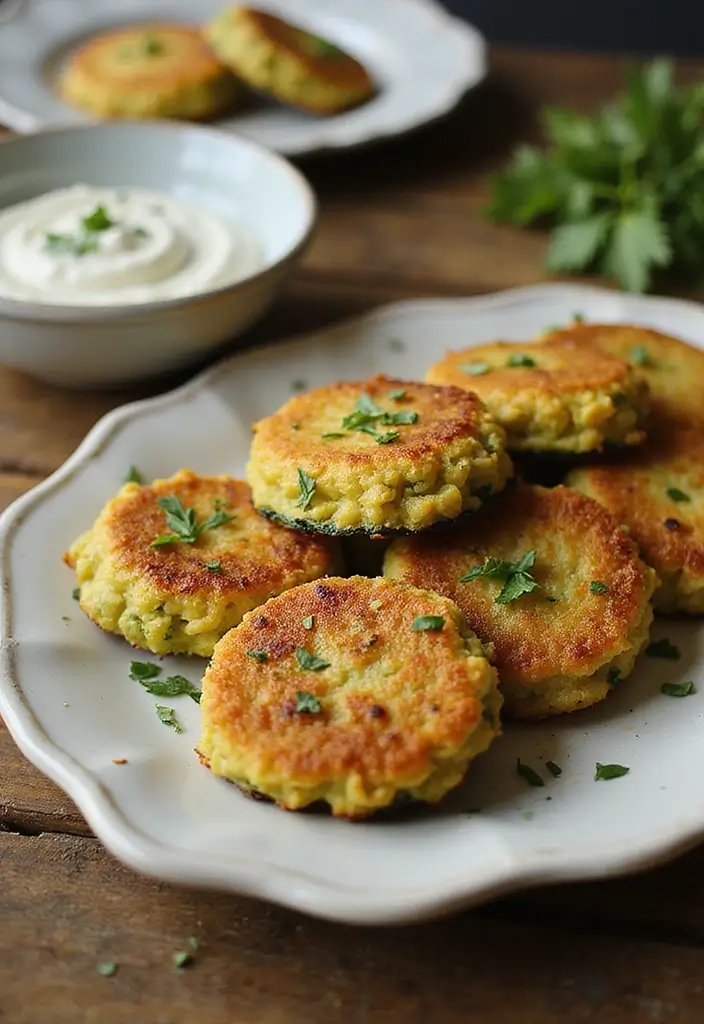 30 Mediterranean Diet Recipes for Beginners Made Simple 185 30 Mediterranean Diet Recipes for Beginners Made Simple - 29. Baked Zucchini Fritters