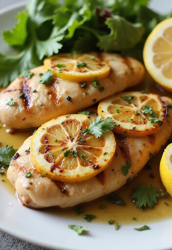 30 Mediterranean Diet Recipes for Beginners Made Simple 18 30 Mediterranean Diet Recipes for Beginners Made Simple - 4. Lemon Herb Grilled Chicken