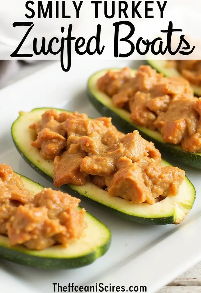 30 Mediterranean Diet Recipes to Lower Cholesterol Naturally - 19. Stuffed Zucchini Boats