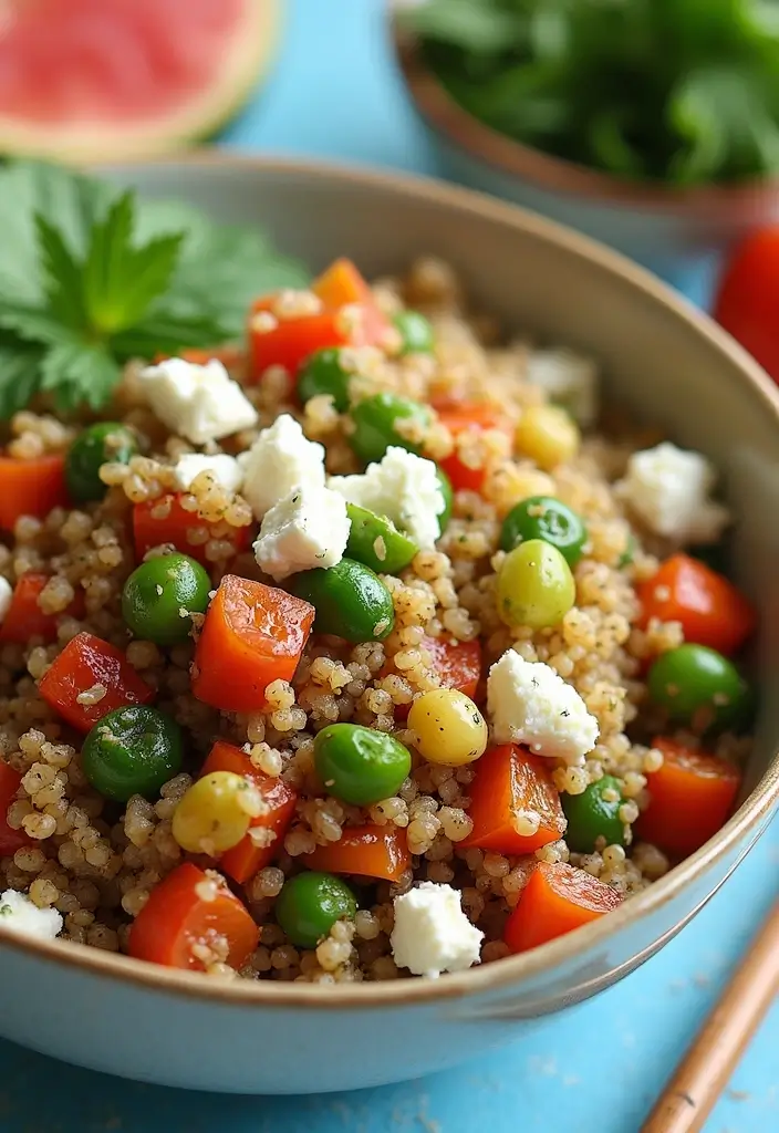 30 Mediterranean Diet Recipes to Lower Cholesterol Naturally - 2. Mediterranean Quinoa Salad