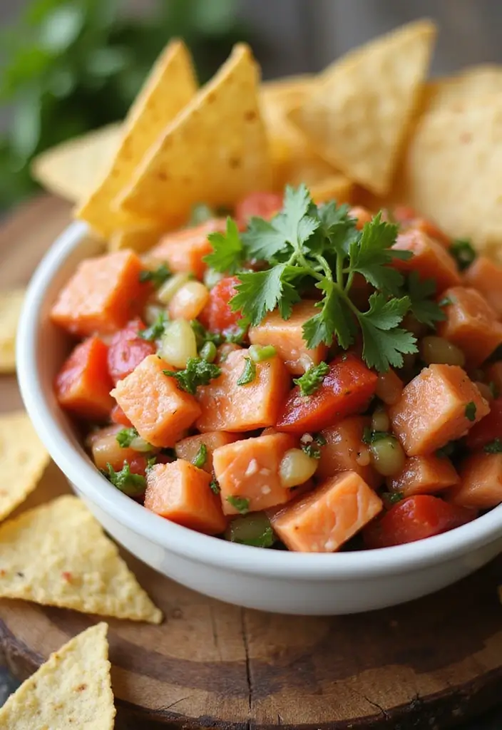30 Mediterranean Diet Recipes with Salmon That Are Heart Healthy - 22. Salmon Ceviche
