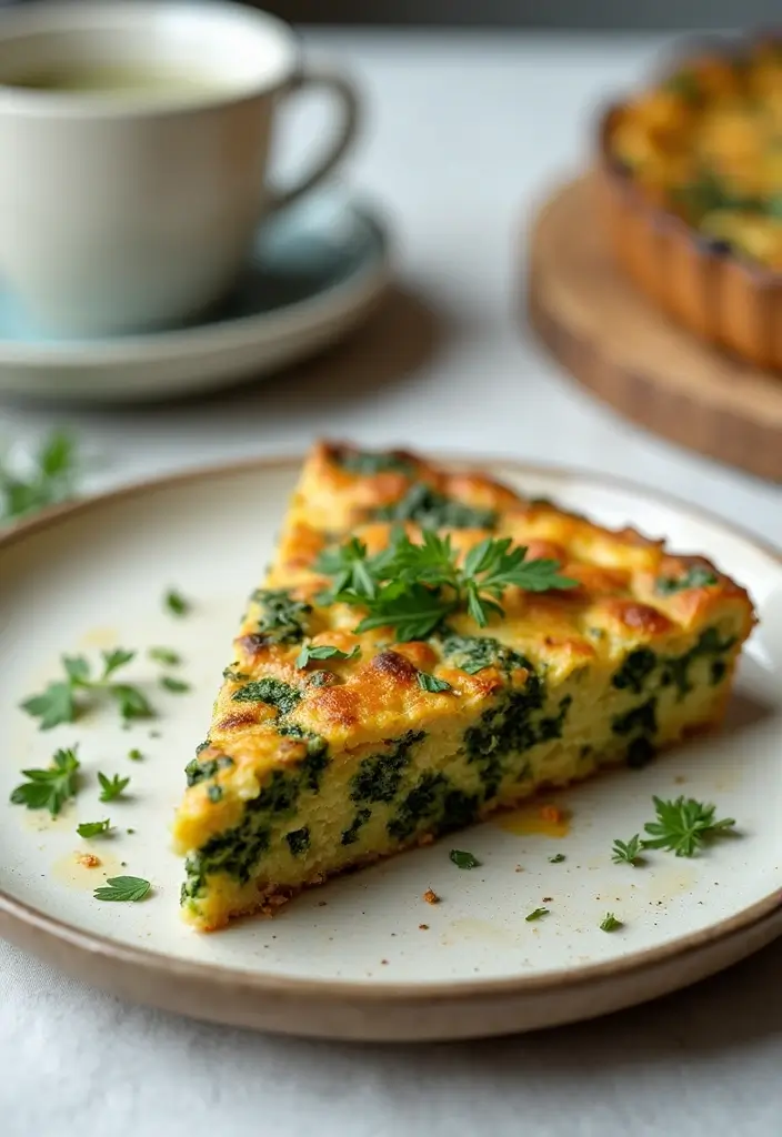30 Mediterranean Garbanzo Bean Recipes Packed with Protein 80 30 Mediterranean Garbanzo Bean Recipes Packed with Protein - 14. Chickpea and Spinach Frittata
