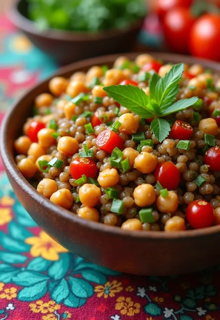30 Mediterranean Garbanzo Bean Recipes Packed with Protein 162 30 Mediterranean Garbanzo Bean Recipes Packed with Protein - 28. Mediterranean Chickpea and Lentil Salad