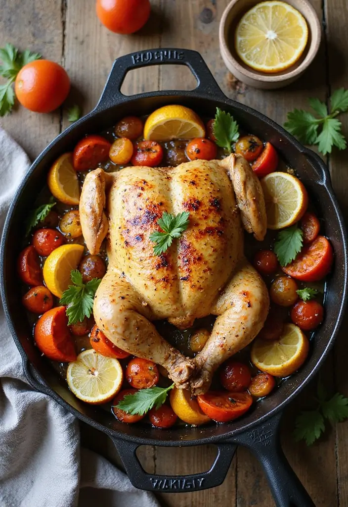 30 Mediterranean One-Pan Chicken Recipes for Easy Dinners 99 30 Mediterranean One-Pan Chicken Recipes for Easy Dinners - 17. One-Pan Greek Chicken with Roasted Vegetables