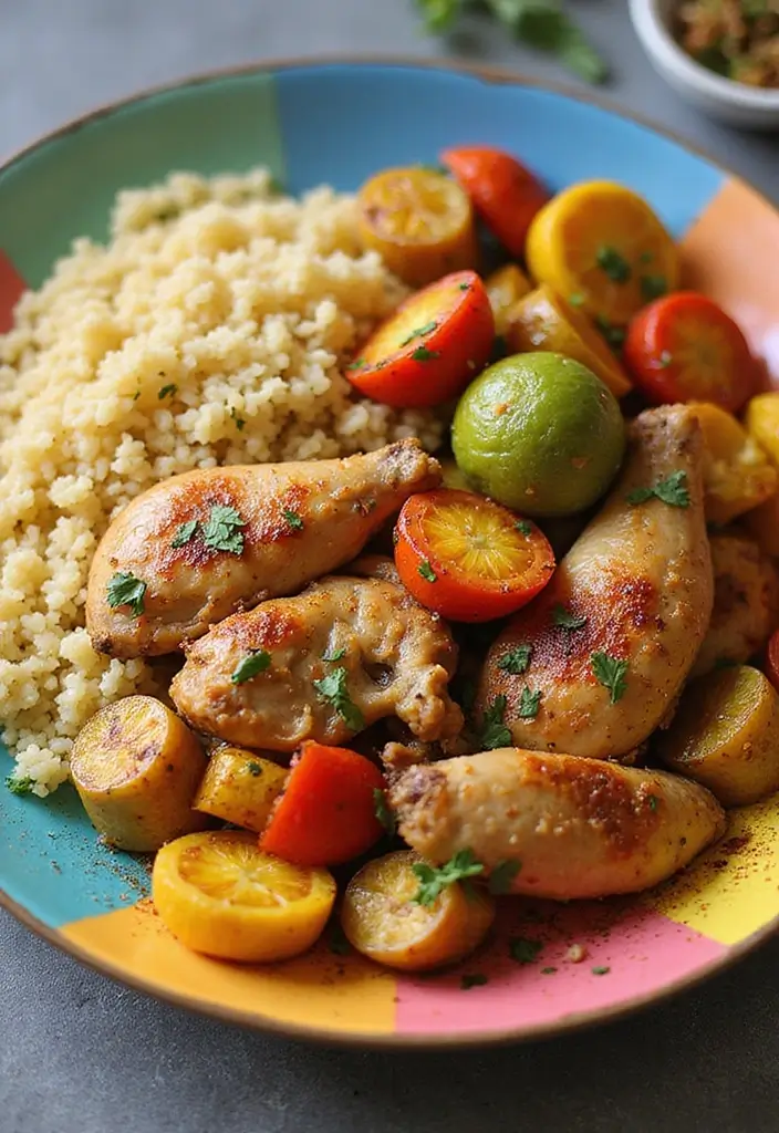 30 Mediterranean One-Pan Chicken Recipes for Easy Dinners 152 30 Mediterranean One-Pan Chicken Recipes for Easy Dinners - 26. Mediterranean Chicken with Couscous and Veggies
