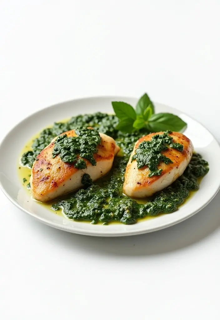 30 Mediterranean One-Pan Chicken Recipes for Easy Dinners 157 30 Mediterranean One-Pan Chicken Recipes for Easy Dinners - 27. One-Pan Chicken with Creamy Spinach Sauce