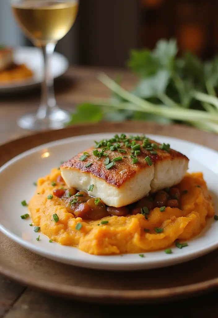 30 Mediterranean Sea Bass Recipes for Seafood Lovers 180 30 Mediterranean Sea Bass Recipes for Seafood Lovers - 28. Mediterranean Sea Bass with Sweet Potato Mash