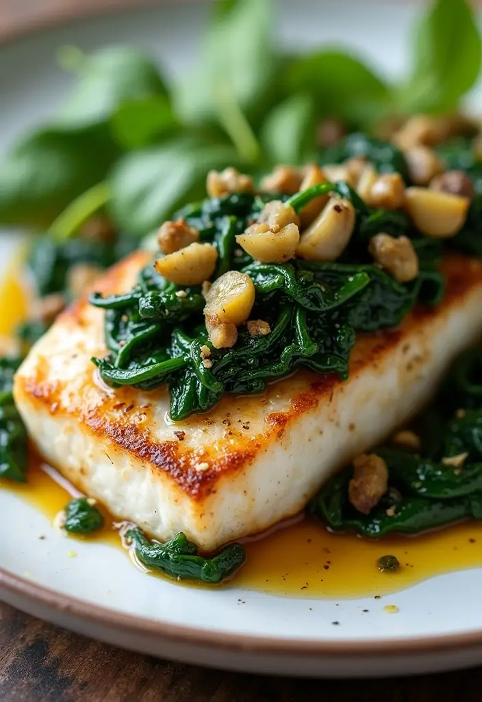 30 Mediterranean Sea Bass Recipes for Seafood Lovers 194 30 Mediterranean Sea Bass Recipes for Seafood Lovers - 30. Mediterranean Sea Bass with Spinach and Artichokes