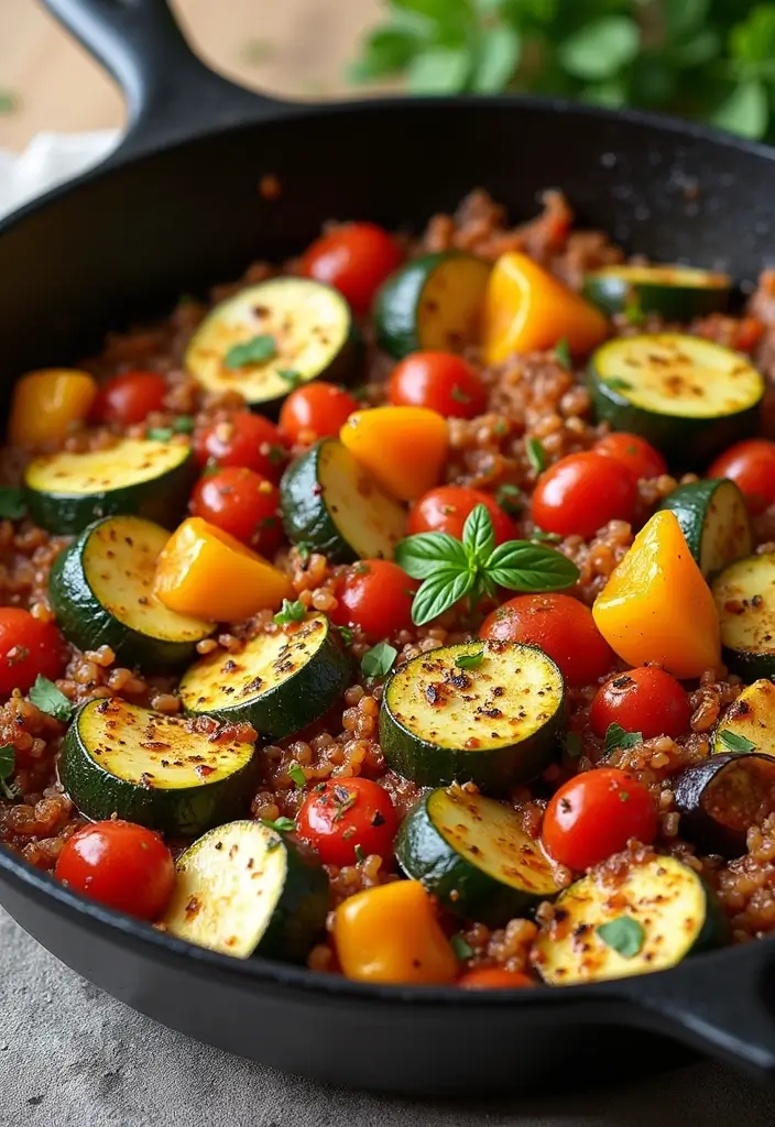 30 One-Pan Mediterranean Recipes for Quick and Easy Meals - 6. One-Pan Ratatouille