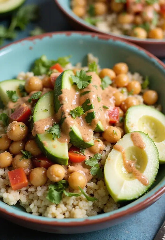 30 One-Pan Mediterranean Recipes for Quick and Easy Meals - 7. Mediterranean Cauliflower Rice Bowl