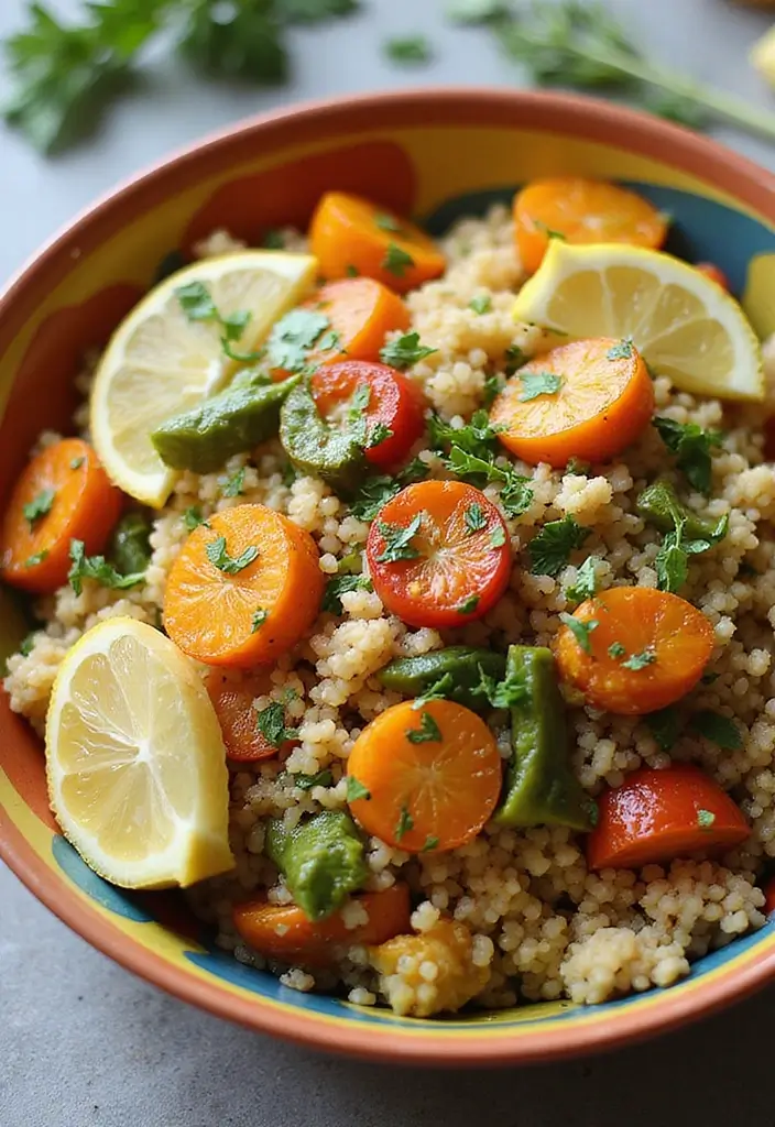 30 Weight Watchers Mediterranean Recipes You’ll Actually Crave 65 30 Weight Watchers Mediterranean Recipes You’ll Actually Crave - 13. Couscous Salad with Roasted Vegetables