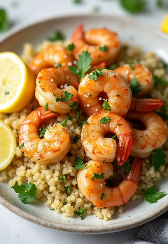 30 Weight Watchers Mediterranean Recipes You’ll Actually Crave 85 30 Weight Watchers Mediterranean Recipes You’ll Actually Crave - 17. Lemon Garlic Shrimp with Quinoa