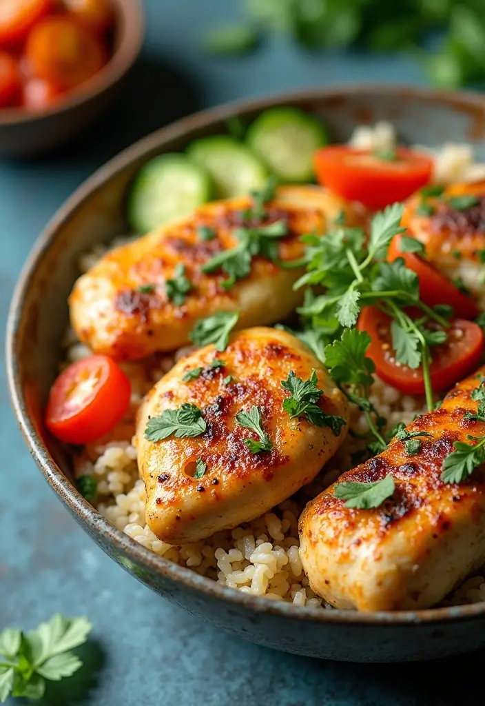 30 Weight Watchers Mediterranean Recipes You’ll Actually Crave 130 30 Weight Watchers Mediterranean Recipes You’ll Actually Crave - 24. Mediterranean Chicken and Rice Bowl