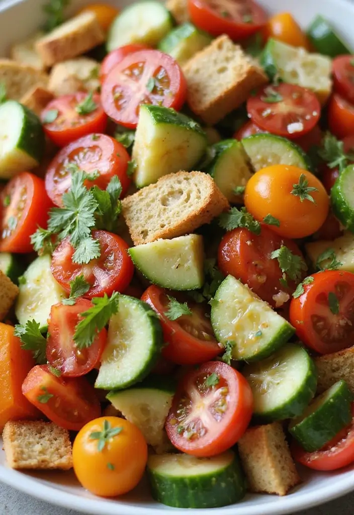 30 Weight Watchers Mediterranean Recipes You’ll Actually Crave 154 30 Weight Watchers Mediterranean Recipes You’ll Actually Crave - 28. Panzanella Salad
