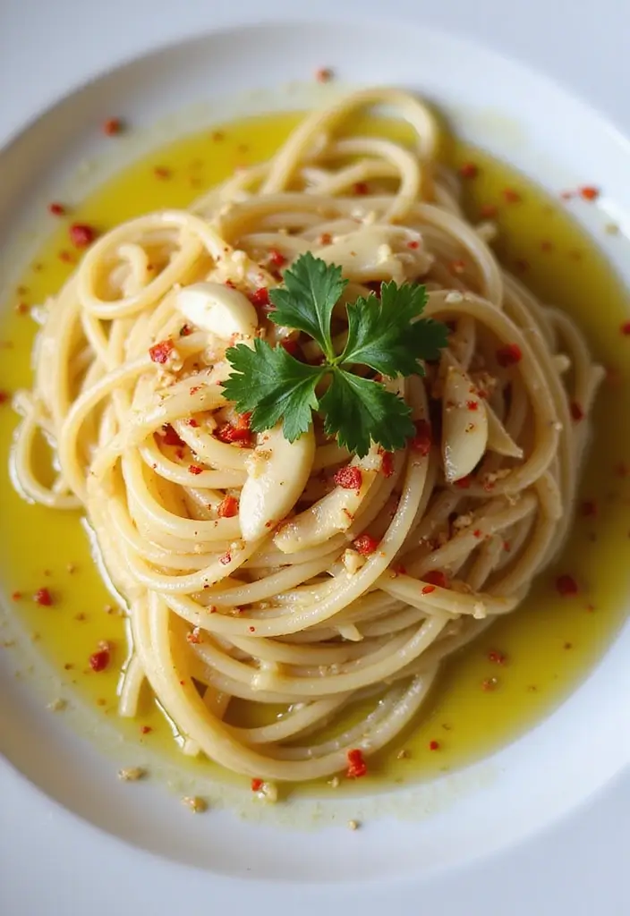 30 Weight Watchers Mediterranean Recipes You’ll Actually Crave 31 30 Weight Watchers Mediterranean Recipes You’ll Actually Crave - 7. Spaghetti Aglio e Olio